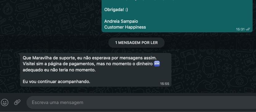 Depoimento: Vendas e Atendimento no WhatsApp