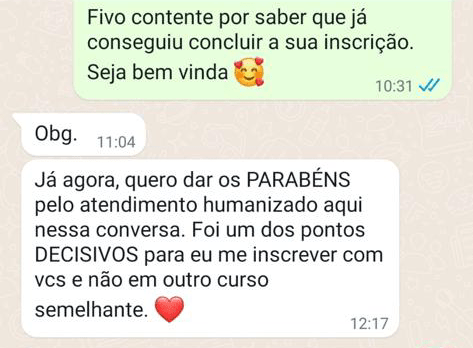 Depoimento: Vendas e Atendimento no WhatsApp